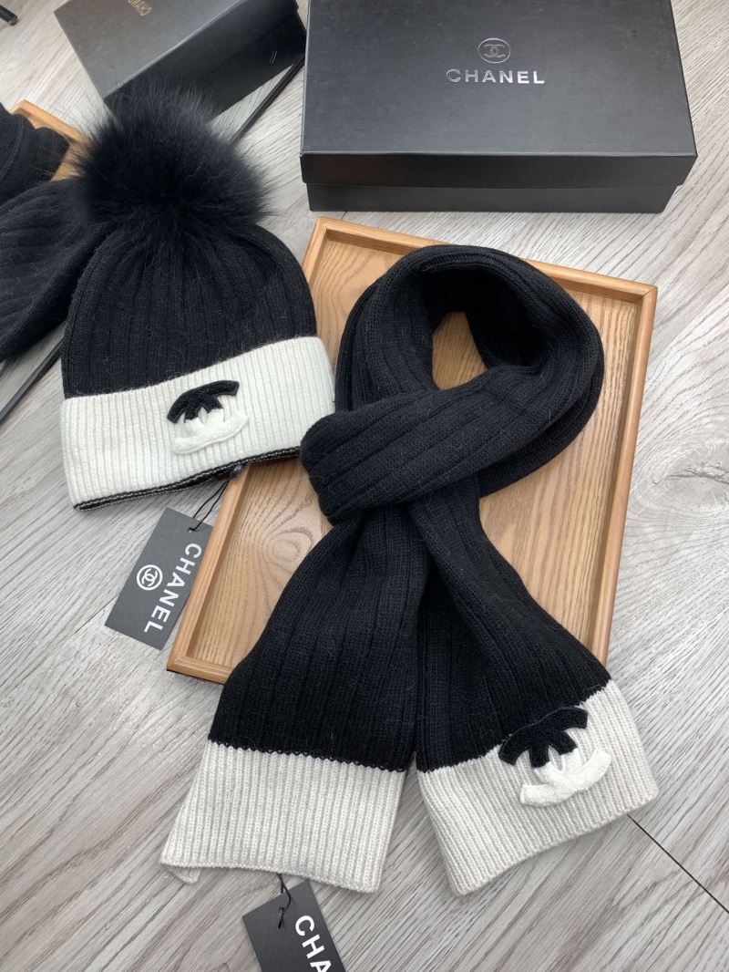 Chanel Caps Scarfs